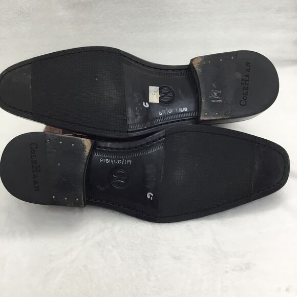 COLE HAAN Alligator Embossed Chelsea Boots Brown Men’s Sz 11.5 M - Picture 6 of 7